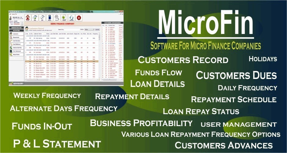 MicroFin (Software for Micro Finance Company)